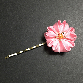 さくら（ヘアピン・羽二重） ／ 2016.4